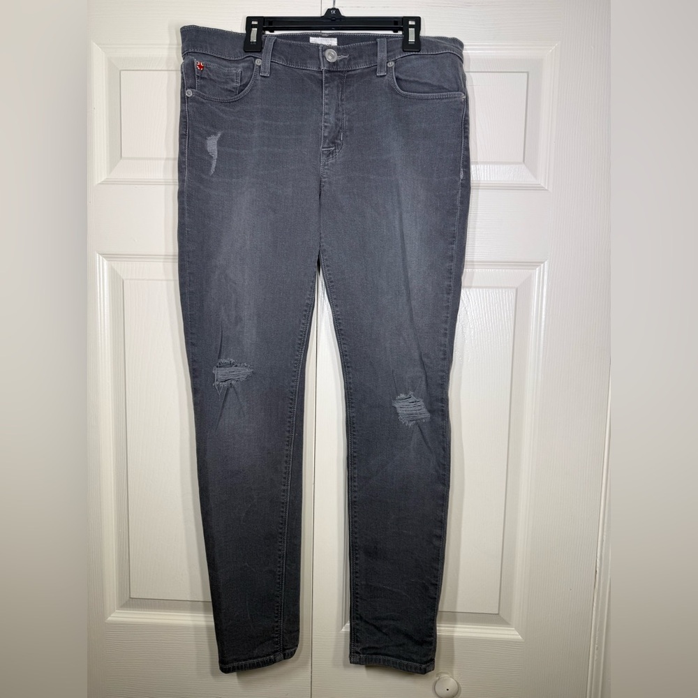 Hudson Jeans Women’s Krista Super Skinny Ankle Distressed Denim Jeans Size 30